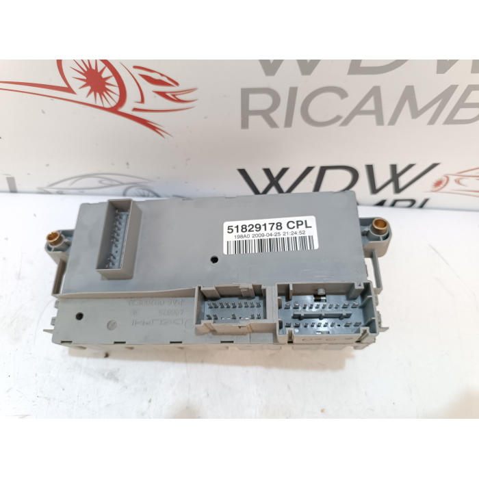 51829178 / 406626 CENTRALINA FUSIBILIERA PORTA FUSIBILI FIAT BRAVO 1.4 (2007\2014)