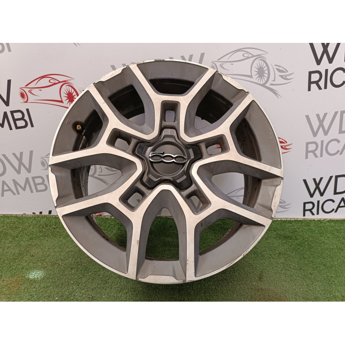 735661501 1 CERCHIO IN LEGA DA 18 5 FORI FIAT 500X 1.6 MTJ (DAL 2014 IN POI >) 7JX18H2-40