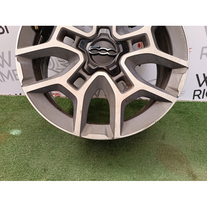 735661501 1 CERCHIO IN LEGA DA 18 5 FORI FIAT 500X 1.6 MTJ (DAL 2014 IN POI >) 7JX18H2-40