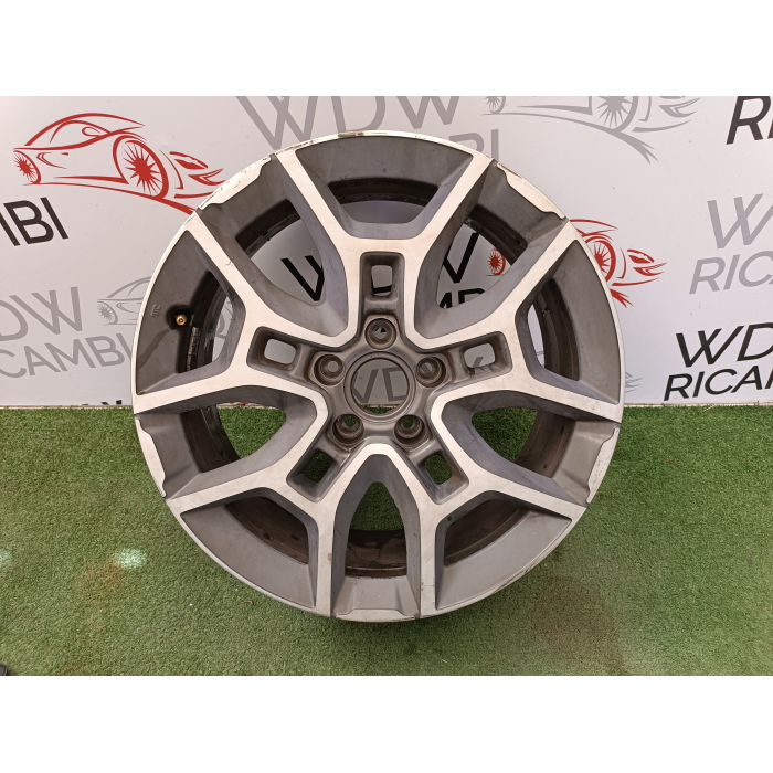 735661501 1 CERCHIO IN LEGA DA 18 5 FORI FIAT 500X 1.6 MTJ (DAL 2014 IN POI >) 7JX18H2-40