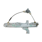 9815998380 ALZAVETRO MANUALE POSTERIORE SINISTRO SX CITROEN C3 3° SERIE 2016-2023