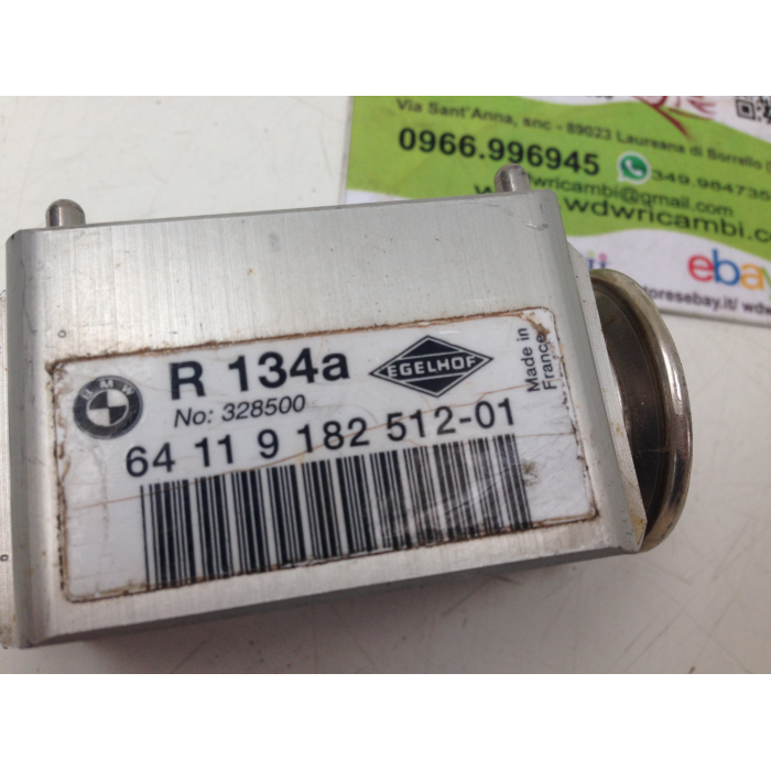 BMW SERIE 1 2.0 DIESEL VALVOLA ESPANSIONE CLIMA A/C 6411918251201 2004-2013