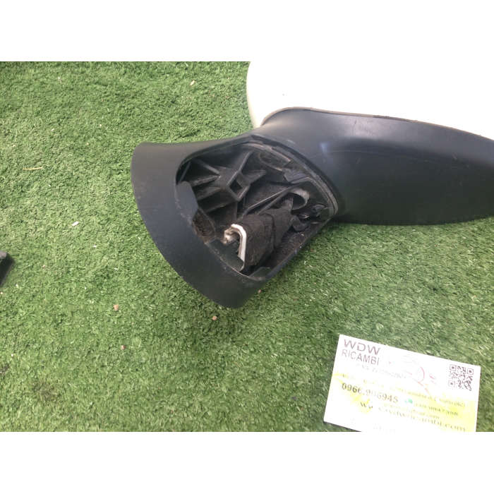 SPECCHIO SPECCHIETTO RETROVISORE ELETTRICO 5 PIN SINISTRO SX FIAT 500 (312) 2007 > -MANCA TAPPO-