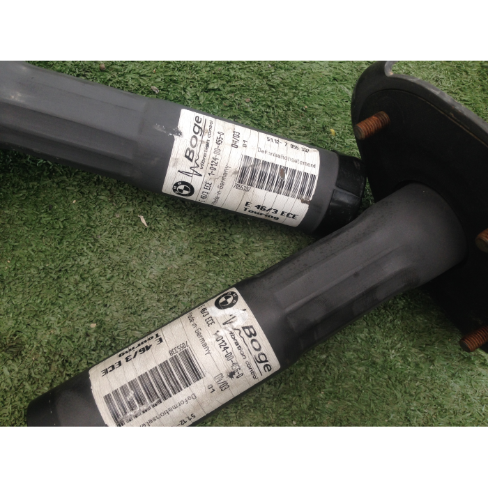 COPPIA AMMORTIZZATORE PARAURTI POST BMW E46 2001 - 2005 III 3 SERIE ORIGINALE USATO