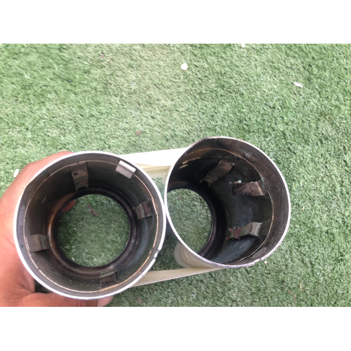 5G0253825E 2 COPPIA SCARICO GAS MARMITTA VOLKSWAGEN TIGUAN II 2 SERIE -2016- 
