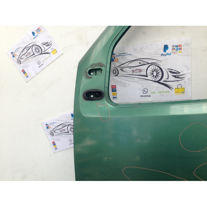 PORTA PORTIERA SPORTELLO ANTERIORE SINISTRO SX FIAT DOBLO DOBLO' (223) -2001-