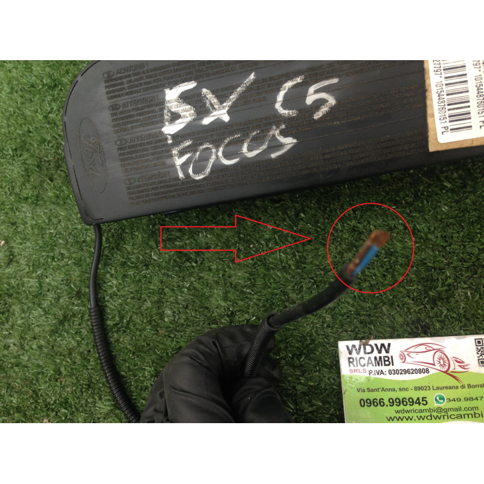 4M51A611D11AD AIRBAG SEDILE LATERALE SINISTRO SX (GUIDA) FORD FOCUS II 2 SERIE 