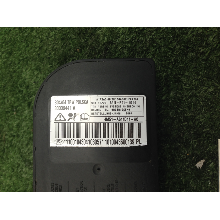 4M51A611D11AC AIRBAG SEDILE LATERALE ANTERIORE SINISTRO SX FORD FOCUS II 2 SERIE