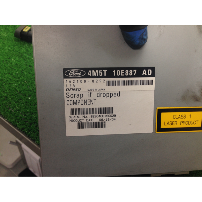 4M5T-10E887-AD LETTORE DVD NAVIGATORE FORD FOCUS II 2 SERIE 1.6 TDCDI SW 