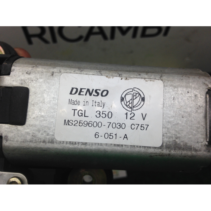 MOTORINO TERGICRISTALLO TERGILUNOTTO POSTERIORE POST LANCIA MUSA 04-12