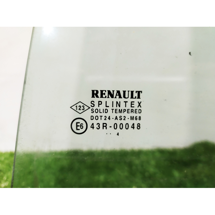 VETRO SCENDENTE POSTERIORE POST SINISTRO SX RENAULT GRAND SCENIC II SERIE 1.9