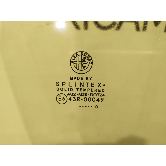 VETRO SCENDENTE POSTERIORE POST DESTRO DX ALFA ROMEO 159 SPORTWAGON SW (939)