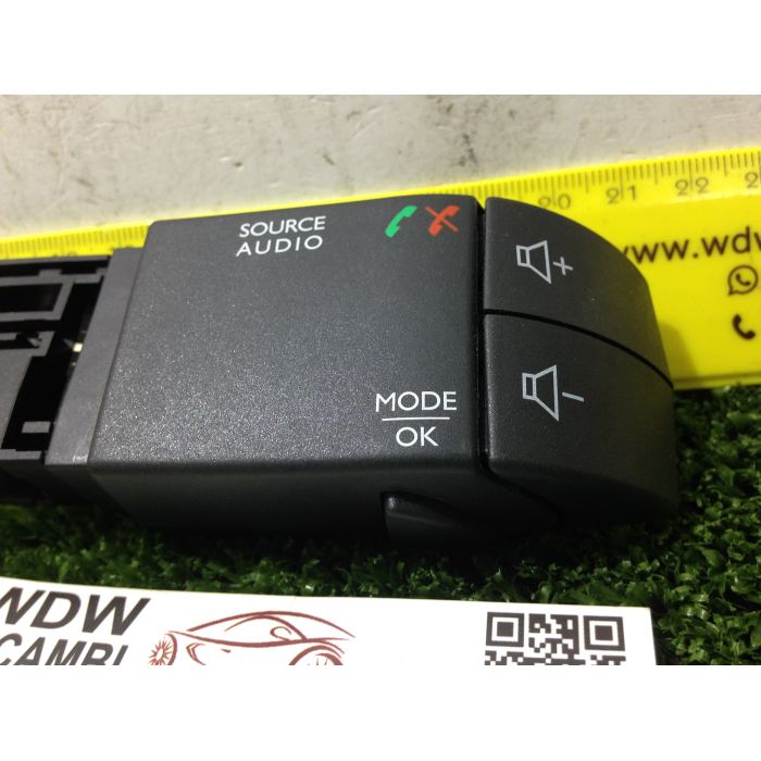 COMANDI RADIO STEREO TELEFONO VOLUME MODE SOURACE AUDIO RENAULT CAPTUR 
