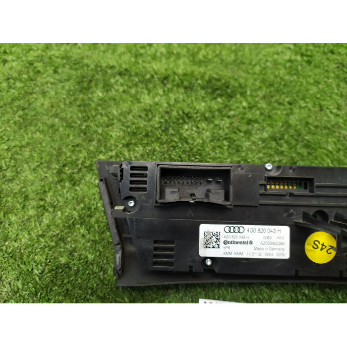 4G0820043H CENTRALINA COMANDI CLIMA A\C ARIA CONDIZIONATA AUDI A6 (C7) 5 QUINTA