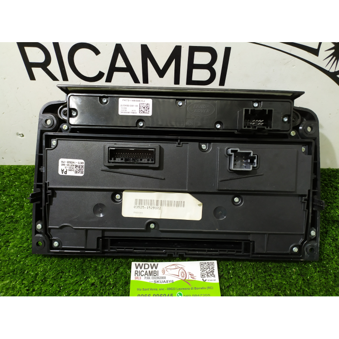 GRUPPO COMANDI CLIMA ARIA CALDA CONDIZIONATA A/C LAND ROVER DISCOVERY SPORT 