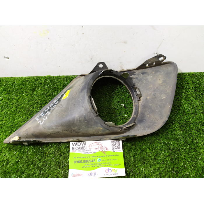 COVER MOSTRINA FENDINEBBIA LUCE ANTERIORE DESTRA PARAURTI PEUGEOT 207 