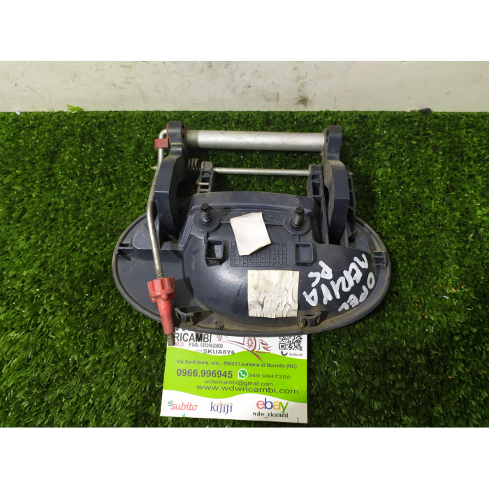 MANIGLIA PORTA ESTERNA POSTERIORE POST SINISTRA SX OPEL MERIVA A 2007 (BH11)