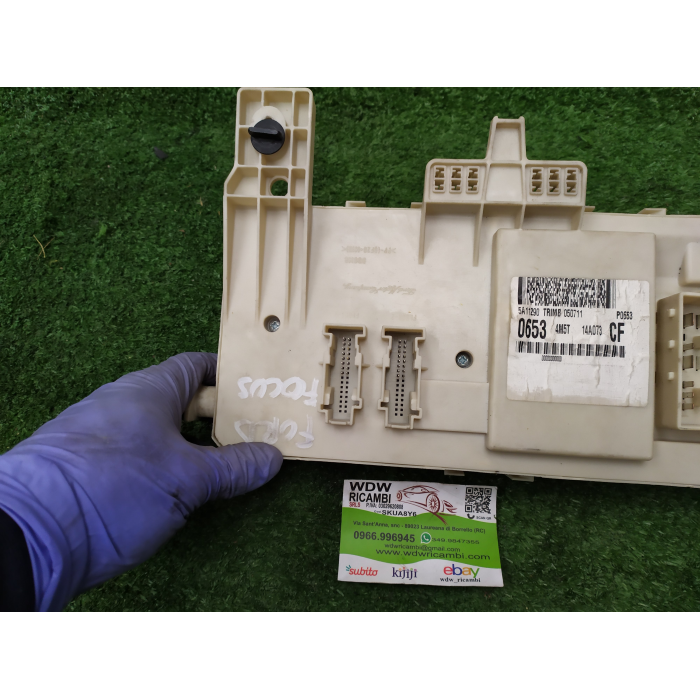 97RA000001 CENTRALINA BODY COMPUTER PORTAFUSIBILI FORD FOCUS II 1.6 (04-11)