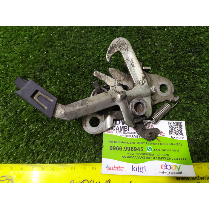 SERRATURA CHIUSURA PORTELLONE COFANO ANTERIORE ANT PEUGEOT 207 2006-2015