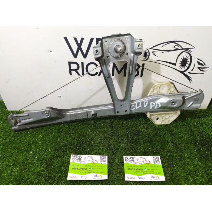 ALZAVETRO ALZACRISTALLO PORTA POSTERIORE DESTRO MANUALE RENAULT CLIO 2 II 