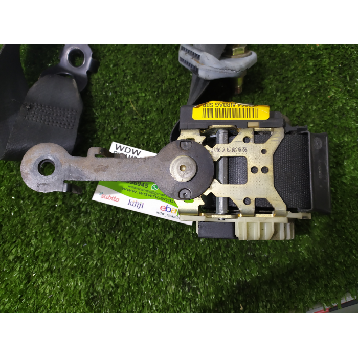CINTURA DI SICUREZZA ANTERIORE ANT DESTRA DX RENAULT CLIO 2002 II SERIE