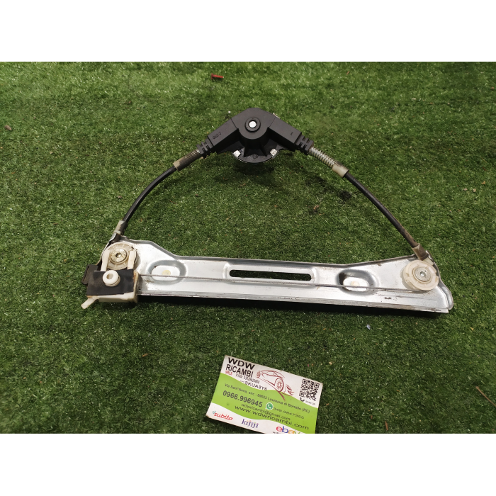46803654 ALZAVETRO MANUALE PORTA POSTERIORE SINISTRO SX FIAT PANDA (169)