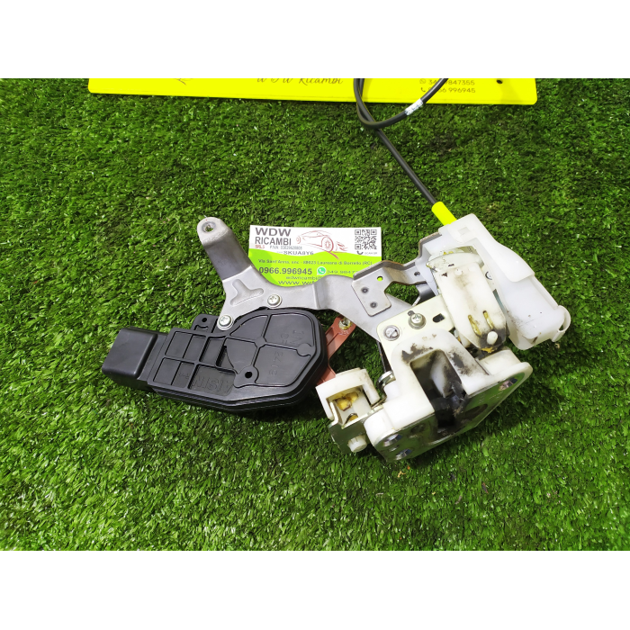 SERRATURA CHIUSURA PORTA POSTERIORE POST DESTRO DX TOYOTA AYGO 1° SERIE