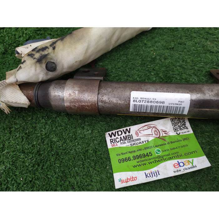 517511450 AIRBAG TENDA TENDINA LATERALE SINISTRO SX FIAT BRAVO (198) (07-14)