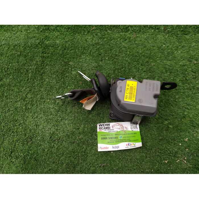 96870562 CINTURA DI SICUREZZA POSTERIORE POST CENTRALE CHEVROLET AVEO 1.2 (06-11)