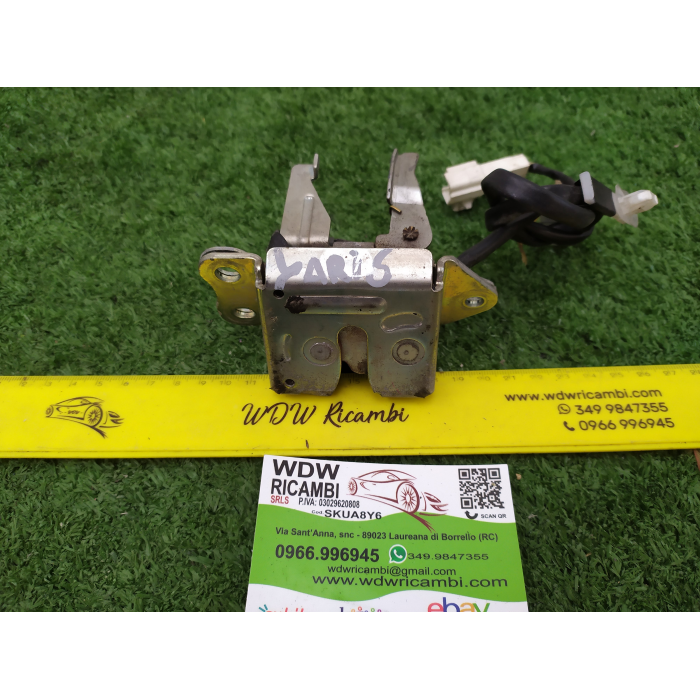 SERRATURA PORTELLONE POSTERIORE POST TOYOTA YARIS (XP10) 1.0 (99-05) 2002
