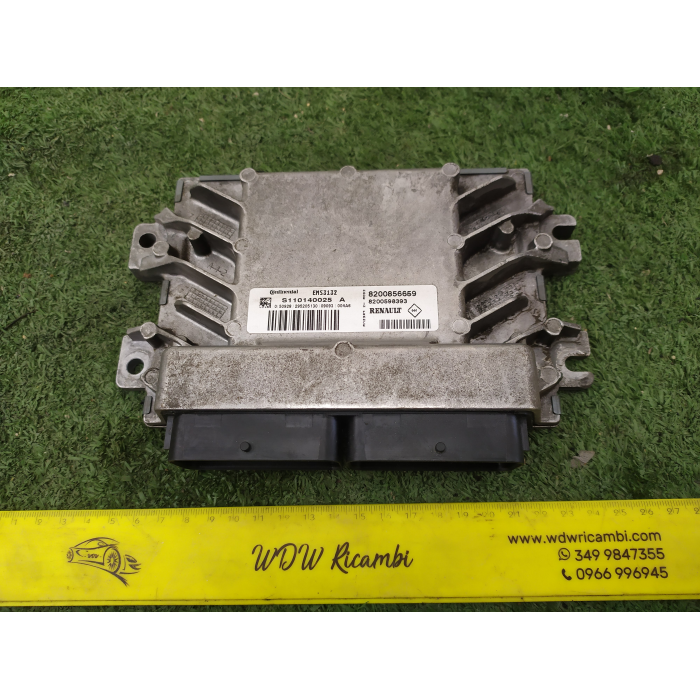 S110140025A CENTRALINA ECU MOTORE DACIA SANDERO 2009 (1 SERIE) 1.4 55KW