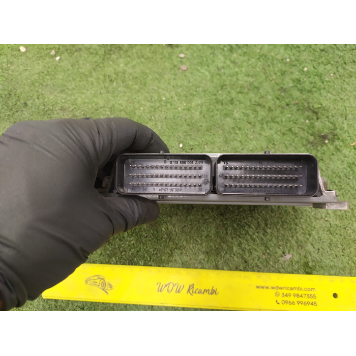 S110140025A CENTRALINA ECU MOTORE DACIA SANDERO 2009 (1 SERIE) 1.4 55KW