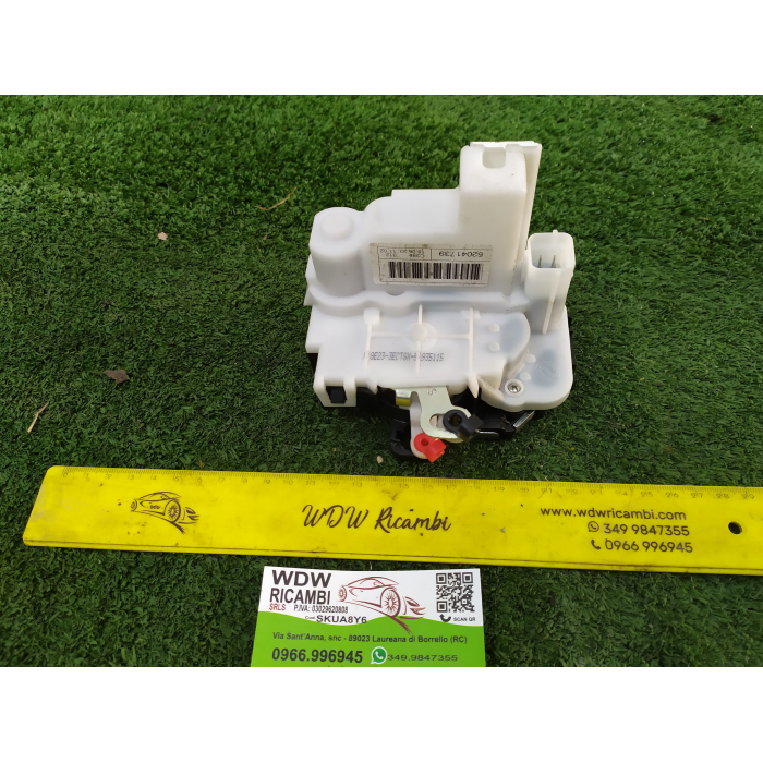 52041739 SERRATURA ELETTRICA ANTERIORE SINISTRO SX FIAT 500 (312) 3P 3 PORTE