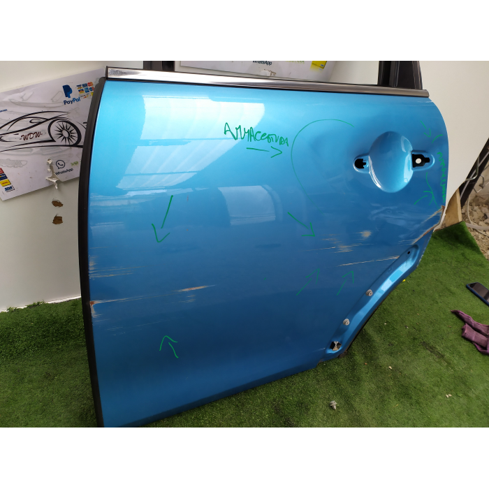 PORTIERA PORTA SPORTELLO POSTERIORE SINISTRA SX MINI COOPER S F55 -DANNEGGIATA-