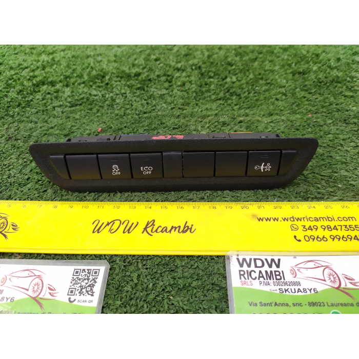 96750111ZD GRUPPO DI COMANDO ECO OFF PEUGEOT 208 I 1 PRIMA SERIE \ GENERAZIONE