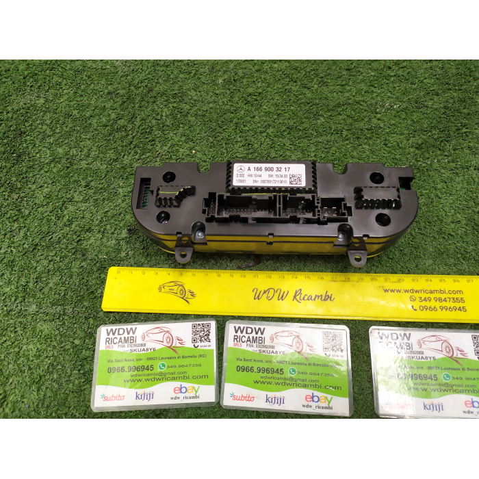 A1669003217 CENTRALINA GRUPPO COMANDO CLIMA A\C MERCEDES GLE (W166)