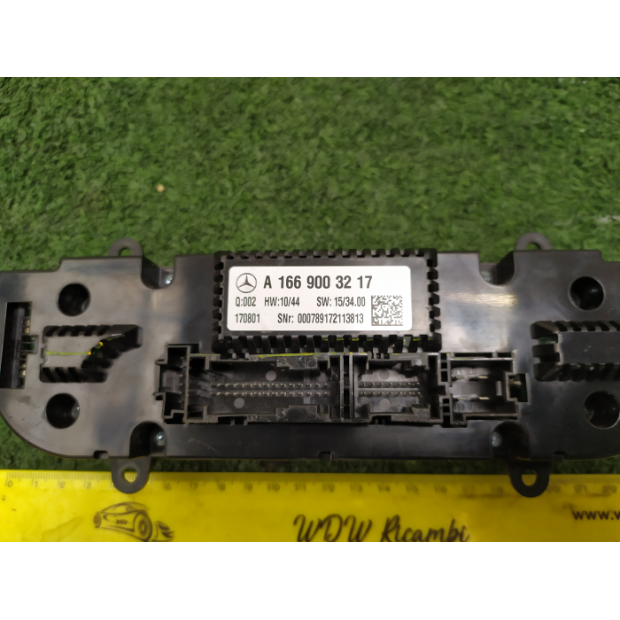 A1669003217 CENTRALINA GRUPPO COMANDO CLIMA A\C MERCEDES GLE (W166)