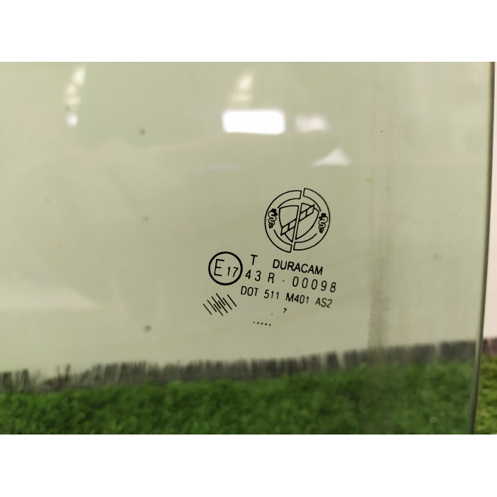 VETRO CRISTALLO SCENDENTE PORTA POSTERIORE POST DESTRO DX FIAT IDEA