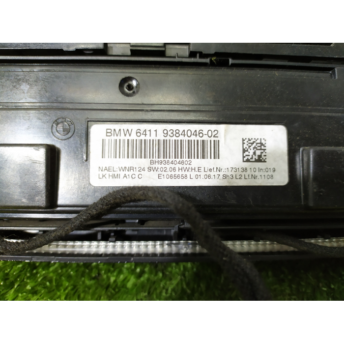 GRUPPO COMANDI CENTRALINA REGOLATORE ARIA CONDIZIONATA BMW SERIE 1 (F20)