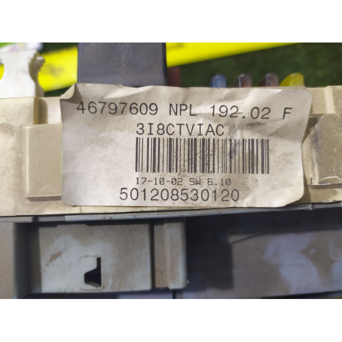 CENTRALINA SCATOLA PORTAFUSIBILI PORTA FUSIBILE FIAT STILO (192) 1.9 JTD 85KW