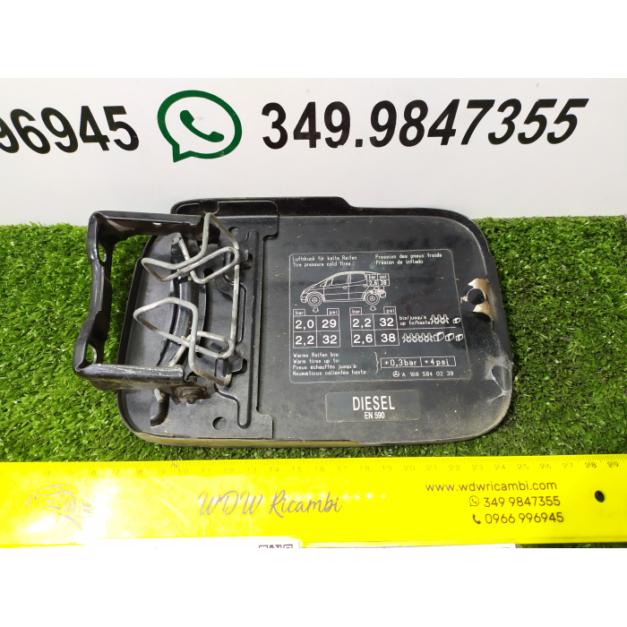 SPORTELLO SPORTELLINO TAPPO SERBATOIO CARBURANTE MERCEDES CLASSE A (W168)