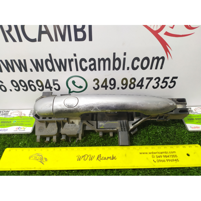 MANIGLIA ESTERNA PORTIERA POSTERIORE POST SINISTRO SX RENAULT SCENIC MEGANE
