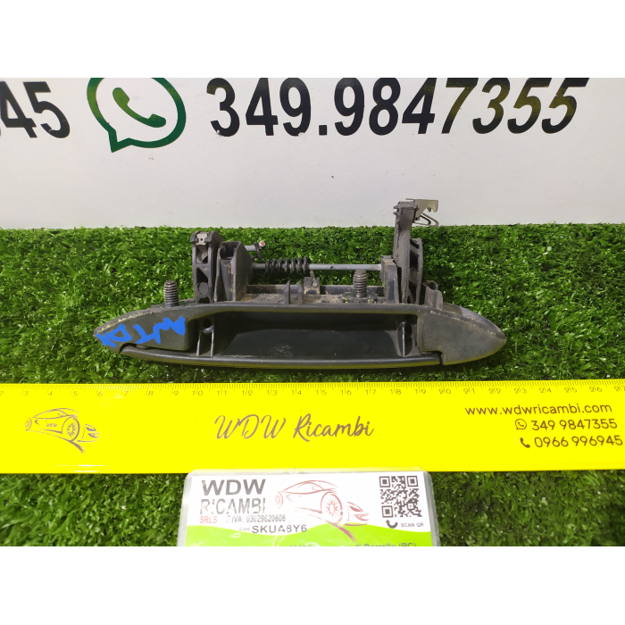 MANIGLIA ESTERNA PORTA PORTIERA ANTERIORE ANT DESTRO DX RENAULT MEGANE 1° 