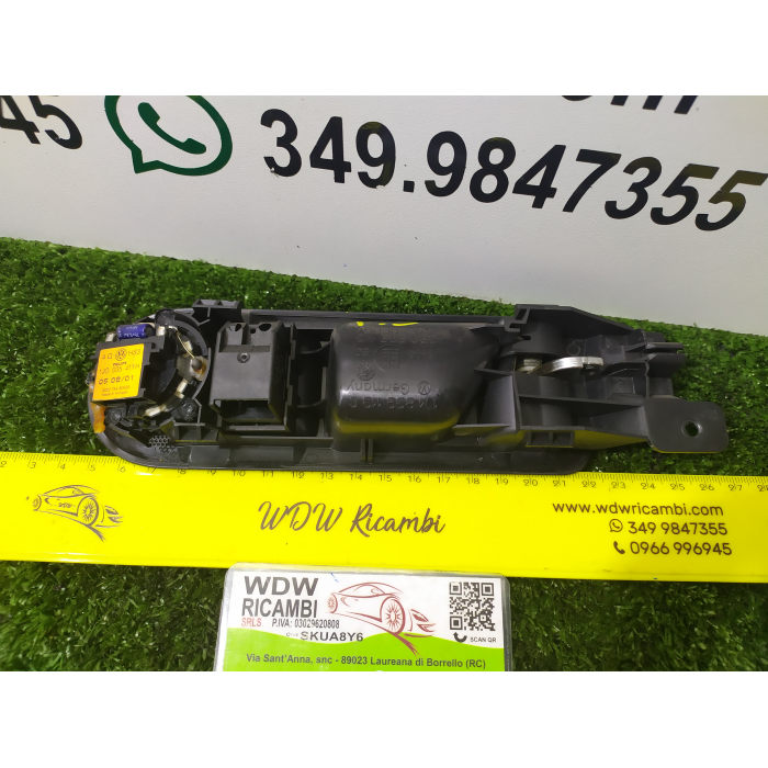 MANIGLIA INTERNA PORTIERA POSTERIORE POST SINISTRO SX VW GOLF IV 4 (1997\2007)