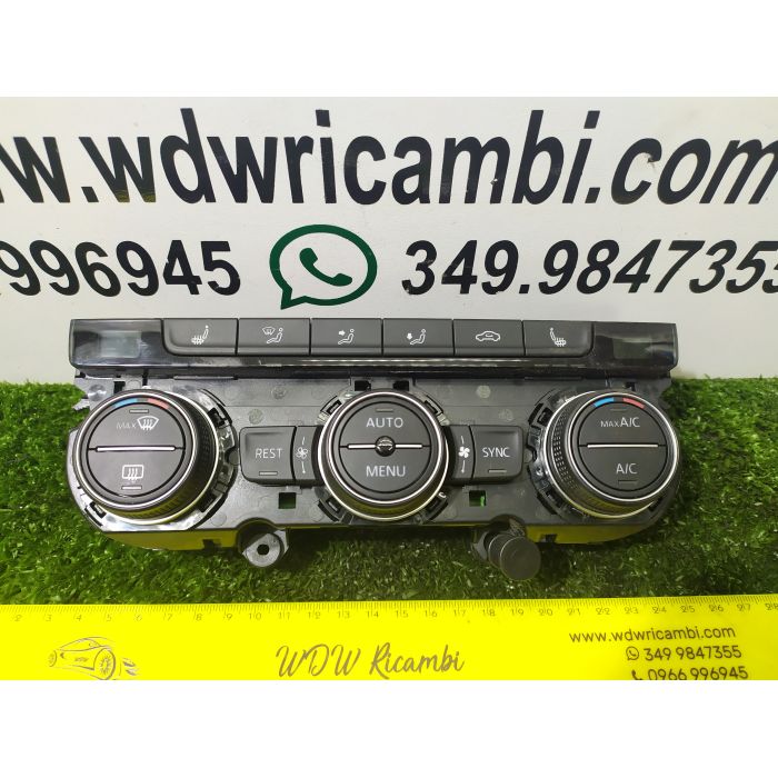 GRUPPO COMANDI CLIMA ARIA CALDA CONDIZIONATA A/C VOLKSWAGEN TIGUAN MK2 AD1