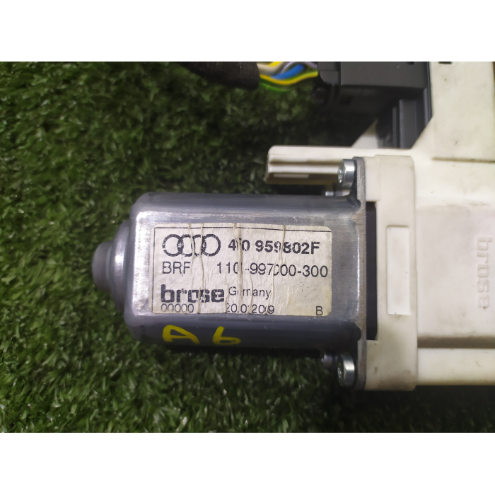 MOTORINO ALZAVETRO ALZACRISTALLO PORTA POSTERIORE DESTRO DX AUDI A6 (C6)