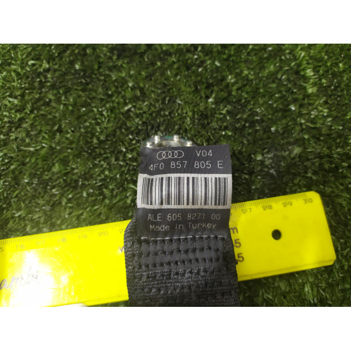 CINTURA DI SICUREZZA POSTERIORE POST LATO DESTRO DX AUDI A6 (C6) (2004\2011) 