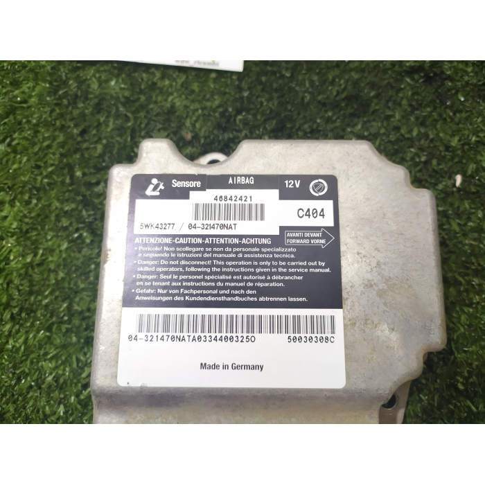 CENTRALINA SENSORE CRASCH AIRBAG ALFA ROMEO 147 1.9 JTD (2000\2010)