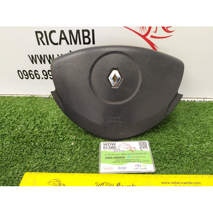 8200236060B AIRBAG VOLANTE STERZO GUIDA RENAULT CLIO II SECONDA SERIE 1.5 DCI