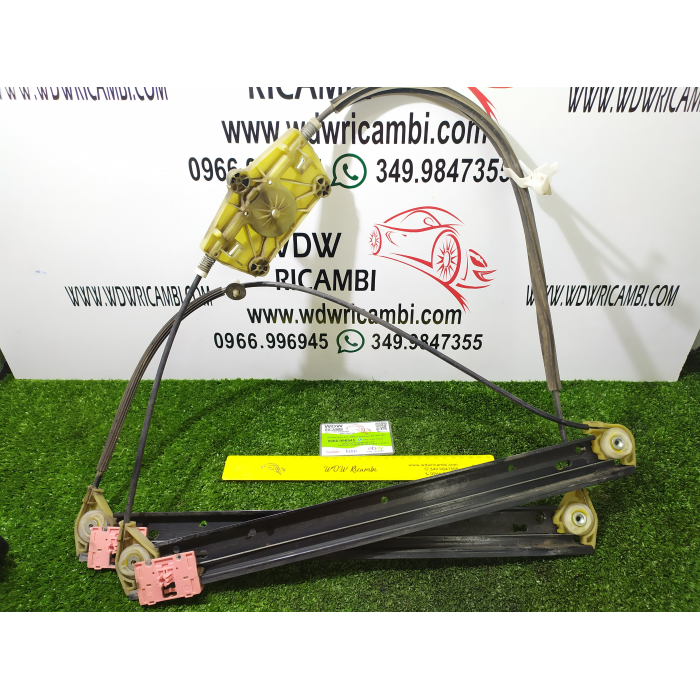 SISTEMA ALZAVETRO ALZACRISTALLO ANTERIORE ANT SINISTRO SX AUDI A6 (C6) 3° SERIE